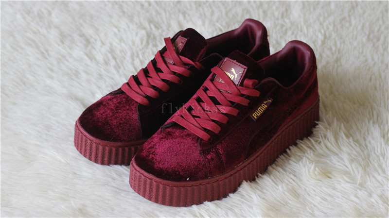 Puma Fenty Rihanna Creeper Velvet Royal Purple